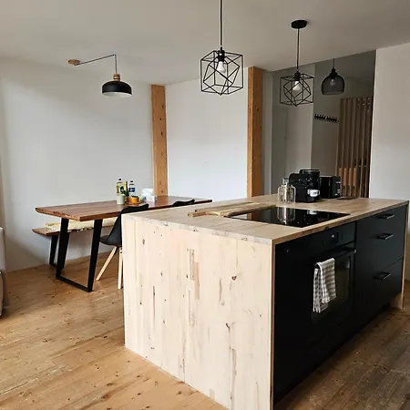 Spacious Modern Loft, 2 Bedrooms, 95m2, Free Parking ברטיסלאבה